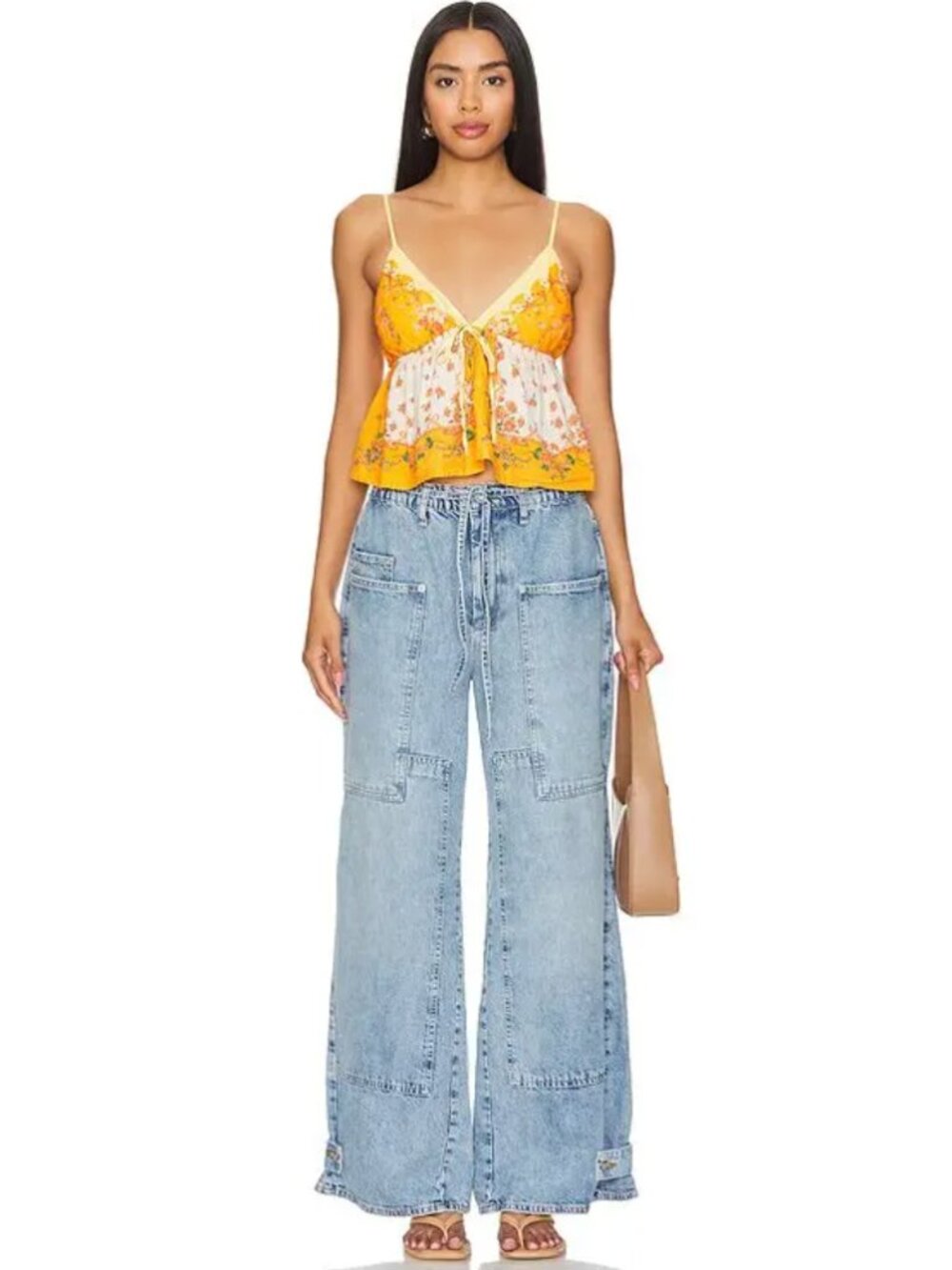 We The Free Outlaw Wide Leg Pants